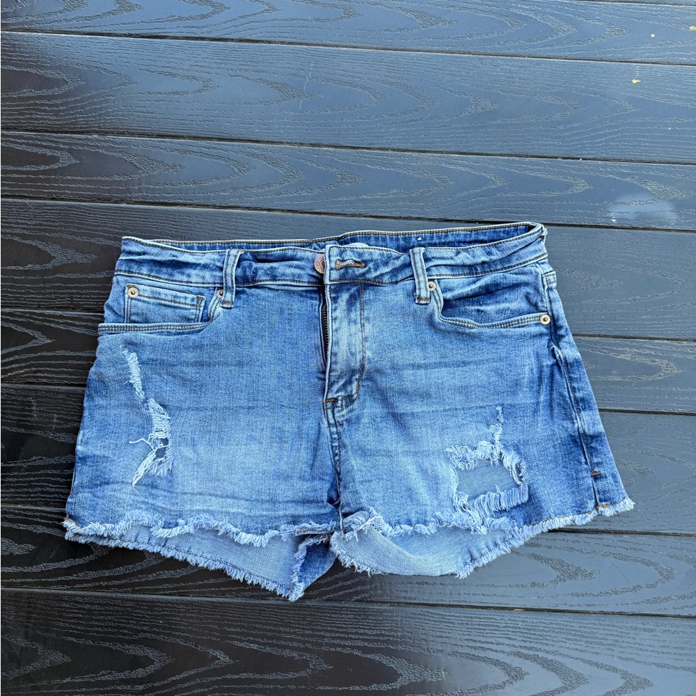 STS Blue Distressed Denim Shorts